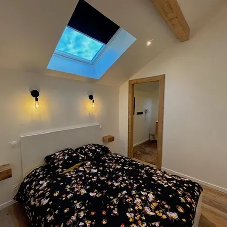 Duplex Le Red Cedar Avec Terrasse Et Jardin アパート *
