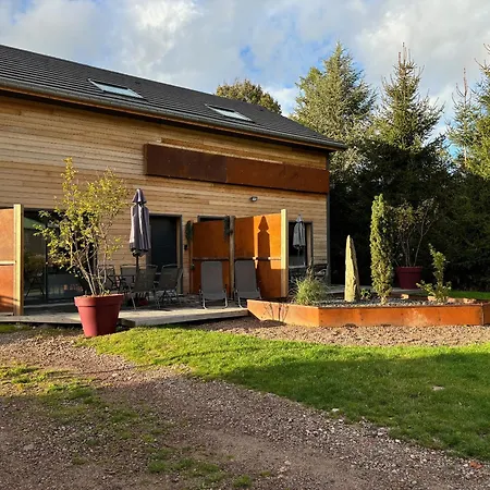 Duplex Le Red Cedar Avec Terrasse Et Jardin アパート ジェラールメ