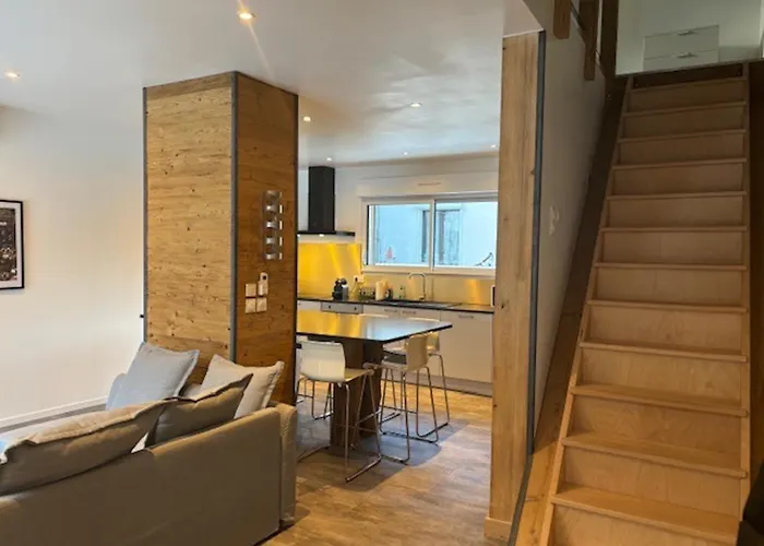 Duplex Le Red Cedar Avec Terrasse Et Jardin Apartmán *