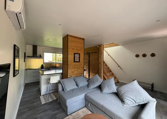 Apartmán Duplex Le Red Cedar Avec Terrasse Et Jardin