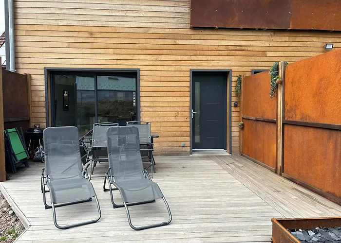 Duplex Le Red Cedar Avec Terrasse Et Jardin *