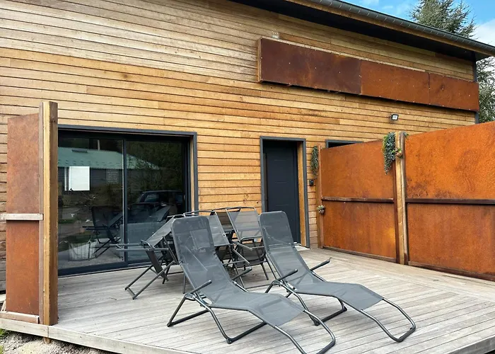 Duplex Le Red Cedar Avec Terrasse Et Jardin Gérardmer