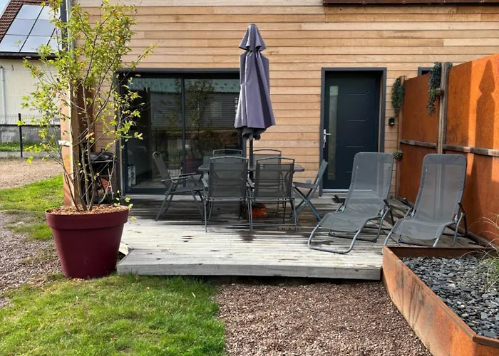 Duplex Le Red Cedar Avec Terrasse Et Jardin Apartmán